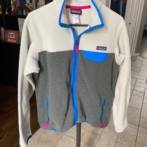 Patagonia synchilla full zip - size L.